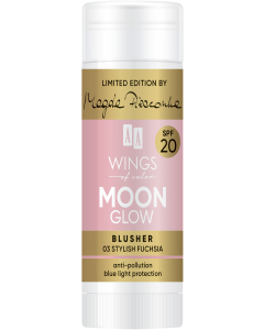 AA WINGS OF COLOR Moon Glow Blusher SPF 20 by Magda Pieczonka 03 Stylish Fuchsia 20 g