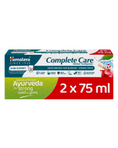 Himalaya Complete Care GUM EXPERT Ayurveda Ziołowa pasta do zębów Duopack 2x75 ml