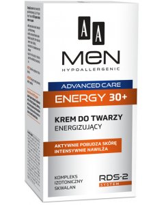 AA Men Advanced Care energy 30+ Krem do twarzy energizujący 50 ml