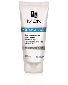AA Men Sensitive Żel do higieny intymnej nawilżający do skóry bardzo wrażliwej 200 ml