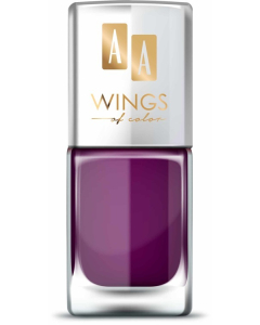 AA WINGS OF COLOR Nail Lacquer Lakier do paznokci 19 Purple Peony 11 ml 