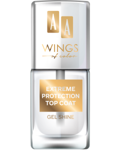 AA WINGS OF COLOR Nail Conditioner Top Coat Lakier nawierzchniowy 01 11 ml
