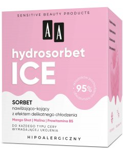 AA Hydrosorbet ICE Sorbet nawilżająco-kojący z efektem delikatnego chłodzenia 50 ml