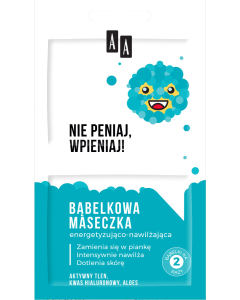 AA EMOJI Bąbelkowa maseczka 2X4 ml