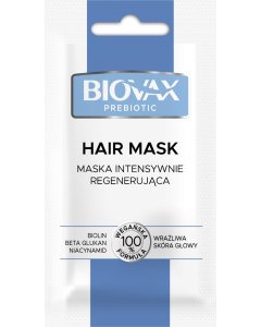 BIOVAX Prebiotic Maska Intensywnie Regenerująca do wrażliwej skóry głowy 20 ml