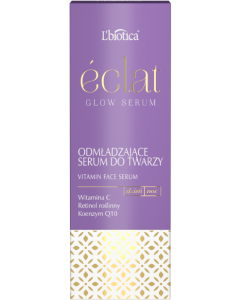 L'BIOTICA Eclat Glow Serum Odmładzające serum do twarzy 15 ml