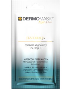 L'BIOTICA Dermomask Night Active Eksfoliacja - 12 ml