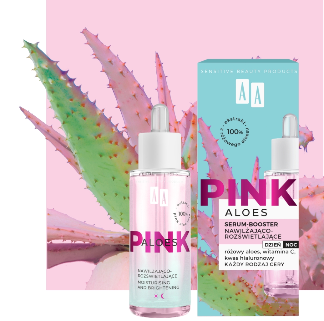 AA Aloes Pink Serum-booster 30 ml | Oceanic