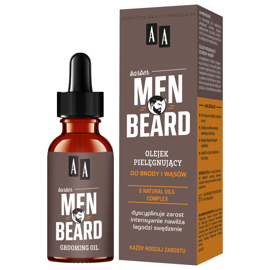 Фото - Інша косметика Oceanic AA MEN Beard Olejek pielęgnujący do brody i wąsów 30 ml 